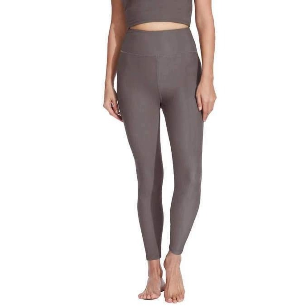 Sage Collective xs activewear legging gray purple ankle length chic neutral yoga